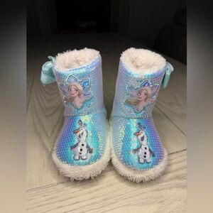 Frozen Sequin Kids house shoes